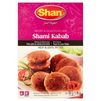 Shan Shami Kabab Recipe & Seasoning Mix 50g