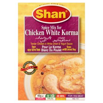 Shan Spice Mix for Chicken White Korma 40g