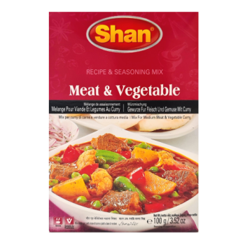 Shan Recipe & Seasoning Mix Meat & Vegetable 100g 