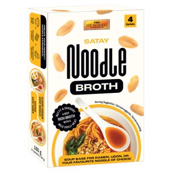 Lee Kum Kee Satay Noodle Broth 4 x 40g (160g)
