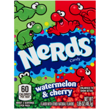 Nerds Watermelon & Cherry Candy 46.7g 