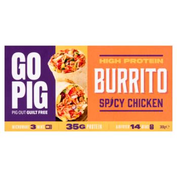 Go Pig Burrito Spicy Chicken 300g