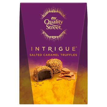 Quality Street Intrigue Salted Caramel Chocolate Truffles Box 200g