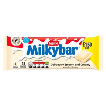 Milkybar White Chocolate Sharing Bar 90g PMP £1.50