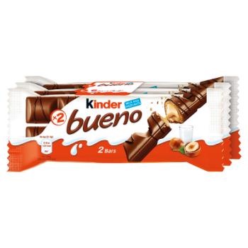 Kinder Bueno Milk and Hazelnuts 3 x 43g (129g)