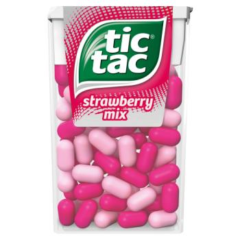 Tic Tac Strawberry Mix Flavoured Sugar Coated Sweets 49 g