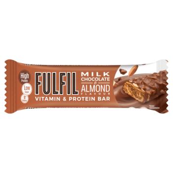 Fulfil Milk Chocolate & Almond Flavour Vitamin & Protein Bar 55g