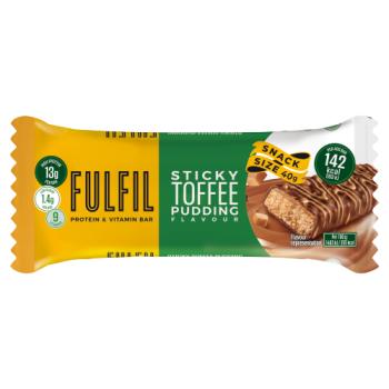 Fulfil Protein & Vitamin Bar Sticky Toffee Pudding Flavour 40g