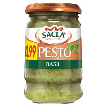 Sacla' Pesto Basil 190g