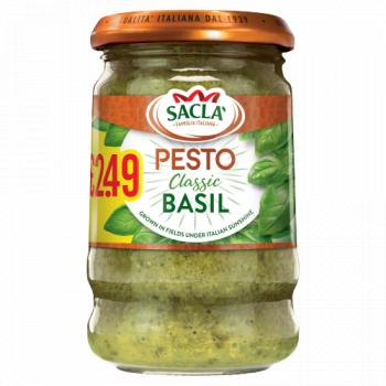 Sacla Basil Pesto Pm249