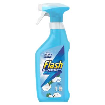 Flash Multi Purpose Cleaning Spray Cotton Fresh For Hard Surfaces 469ml