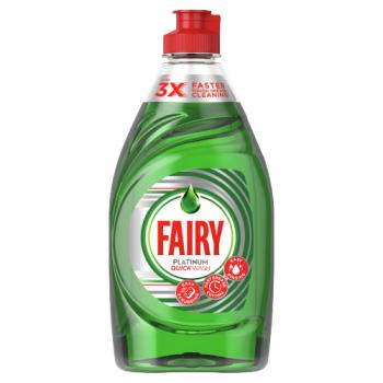 Fairy Platinum Quickwash Original Washing Up Liquid 340ml