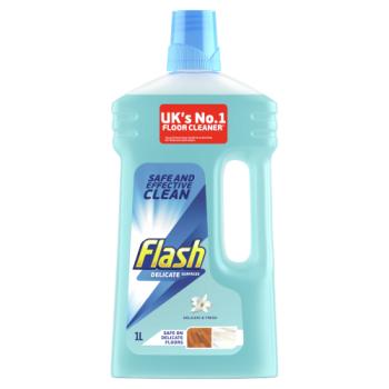 Flash Multi-Surface Liquid Cleaner Delicate & Fresh 1L