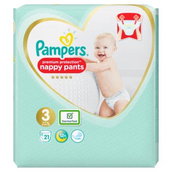 Pampers Premium Pants Sz3 Carry Pack Nap