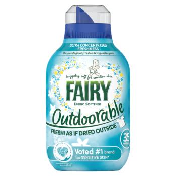 Fairy Outdoorable Fabric Conditioner 35 Washes, For Sensitive Skin, Dermatologically Tested
