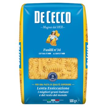 De Cecco Fusilli No34 500g