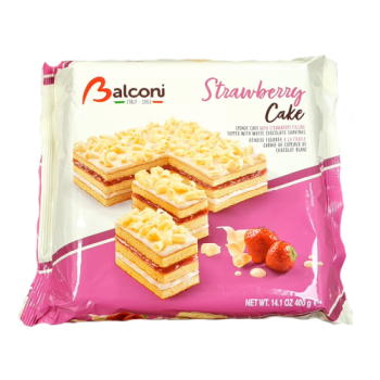 Balconi Strawberry Cake 400g 