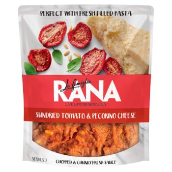 La Famiglia Rana Sundried Tomato & Pecorino Cheese Chopped & Chunky Fresh Sauce 200g