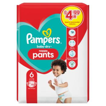 Pampers Pants Bd6 £4.99  19's