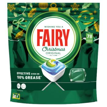 Fairy Original All In One Dishwasher Tablets Regular, 78 Capsules