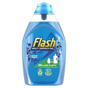 Flash Surface Cleaner Power Gel Cotton Fresh 600ml