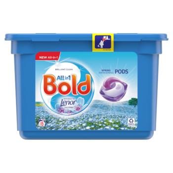 Bold All-in-1 Pods Washing Liquid Capsules Spring Awakening 15 Washes