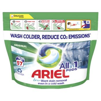 Ariel All-in-1 PODs Washing Liquid Capsules Original, 57 Washes