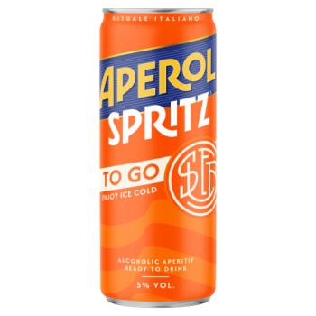 Aperol Spritz To Go Alcoholic Aperitif 250ml
