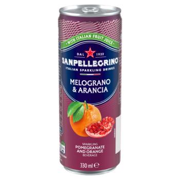 Sanpellegrino Sparkling Pomegranate & Orange Beverage 330ml