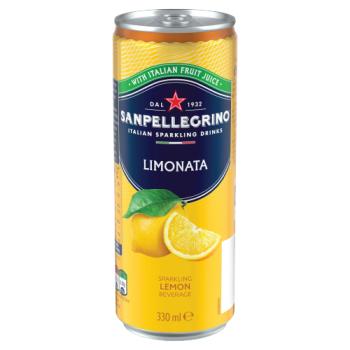 San Pellegrino Sparkling Lemon Beverage 330ml