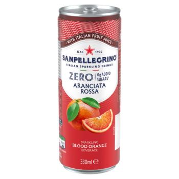 Sanpellegrino Zero Sparkling Blood Orange Beverage 330ml