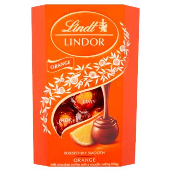Lindt Lindor Orange Chocolate Truffles Box 200g
