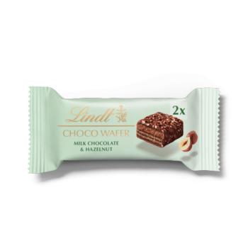 Lindt Choco Wafer Milk Chocolate & Hazelnut Treat Pack 30g