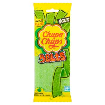 Chupa Chups Belts Green Apple Flavor Soft Candy 90g