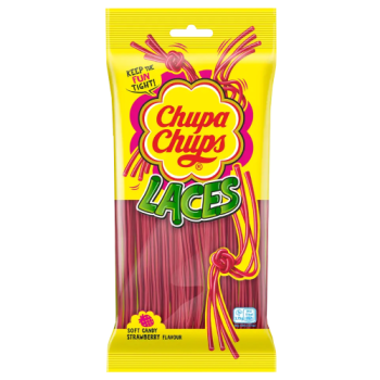 Chupa Chups Strawberry Laces 90g
