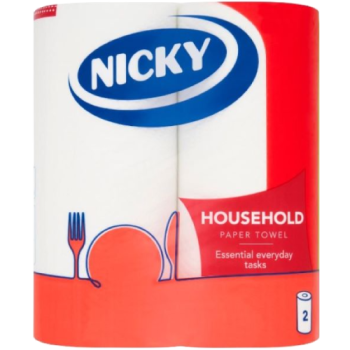 Nicky Household Paper Towel 2pk 