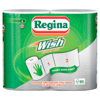 Regina Wish Kitchen Roll 2 Rolls