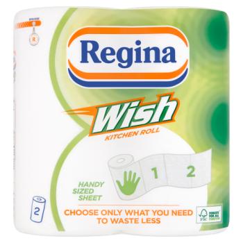 Regina Wish Kitchen Roll 2 Rolls