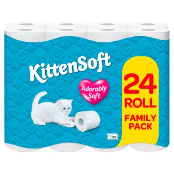 KittenSoft Adorably Soft 24 Rolls