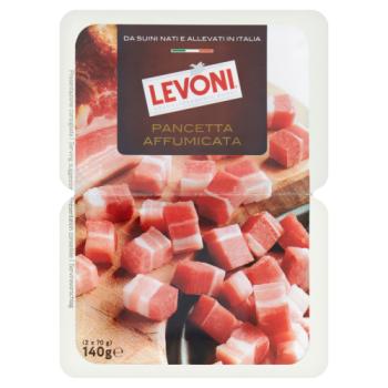 Levoni Diced Smoked Pancetta 2 x 70g (140g)