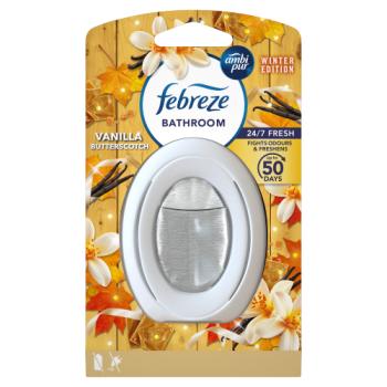 Febreze Bathroom Continuous Air Freshener Vanilla Butterscotch 1 Unit