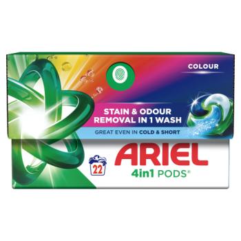 Ariel 4in1 PODS®, Washing Liquid Capsules 22 Washes