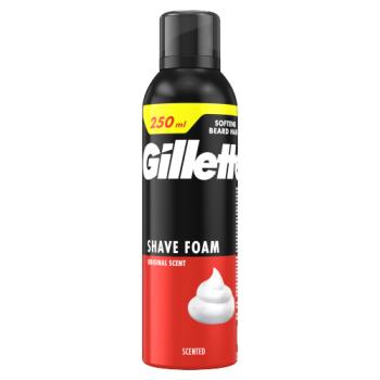 Gillette Classic Shave Foam Original Scent, Quick & Easy Shave, 200ml