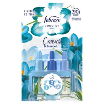Febreze 3Volution Air Freshener Plug In Refill Crocus & Bluebell 20ml