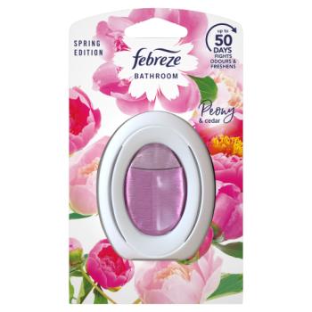 Febreze Bathroom, Continuous Air Freshener Peony & Cedar,  1 Unit, Fights Odour & Freshens