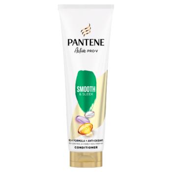 Pantene Pro-V Smooth & Sleek Hair Conditioner, 2x The Nutrients In 1 Use, 250ml