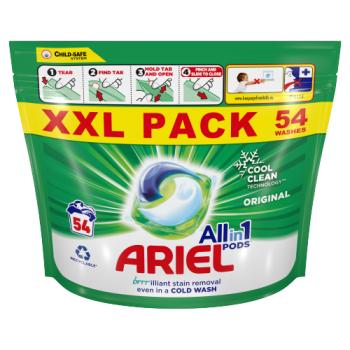 Ariel All-in-1 PODS, Washing Liquid Capsules Original 54 Washes