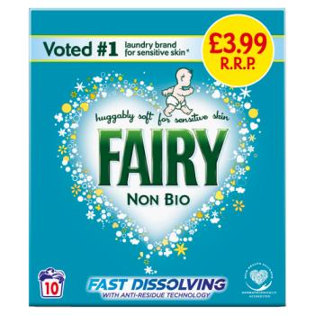 Fairy Non Bio Washing Powder 650g, 10 Washes