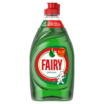 Fairy Original Washing Up Liquid Green with LiftAction 383ml