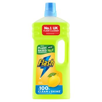Flash Multipurpose Floor Liquid Cleaner Crisp Lemon 1.2L
